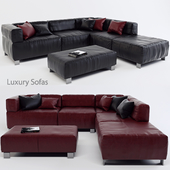 K + W Luxury Lounge Sofa - Loft 7490 Corner