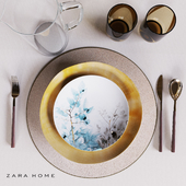 Zara  Home table set