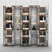 Brick Bookshelf