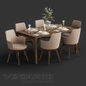 Venjakob Alexia Chair with Dining Table ET388