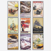 Mercedes - Benz Vintage Posters