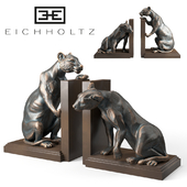 Bookend Lioness set of 2 Eichholtz