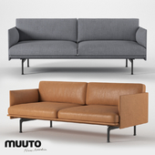 Muuto outline series sofa 170