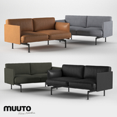 Muuto outline series sofa 140