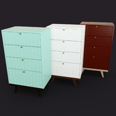 High chest of drawers THIMON