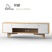 "OM" TV cabinet Telly from Bragindesign