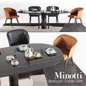 Minotti Dining Bellagio set 2 74H
