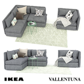 Диван и кресло Икея ВАЛЛЕНТУНА (Ikea VALLENTUNA)