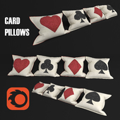 Cards pillows
