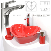 Sink Sanita Luxe Love is + Sturm ST-MOH-41060-CR