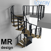 Лестница от студии MRdesign