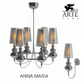 Chandelier and Bra Anna Maria - Arte Lamp