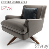 Venetian Chair - Lounge Chair With Pillow