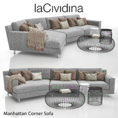LA CIDIVINA - MANHATTAN Corner Sofa