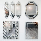 Mirrors in the Art Deco style