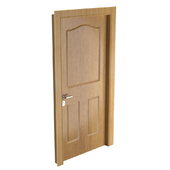 Wooden Door_3 Panels