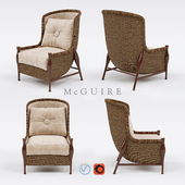 Кресло Mustique Sedan Chair от McGuire