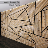 Wall Panel 08. Wood Planks