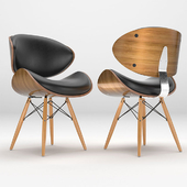 Modern Chair Walnut