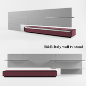 B&B Italy wall tv stand