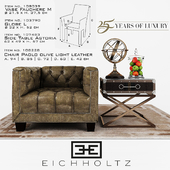 eichholtz Chair Paolo & Side Table Astoria & decor