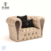 Turri Mayfair armchair - Turri