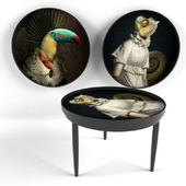 DIXIT coffee table / salver / wall picture