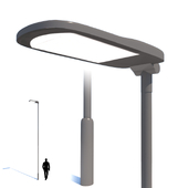 modern street lamp