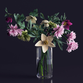 Bouquet of flowers in a vase 2