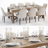 Curations Limited Gernoble & Torino table set