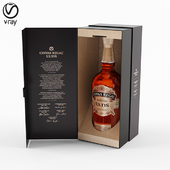 Chivas Regal whiskey bottle with box