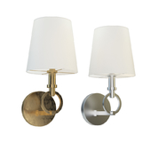 Hudson Valley Malibu 12 12 High Aged Brass Wall Sconce