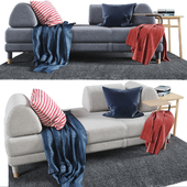 FLOTTEBO Sofa-bed 200x90 cm