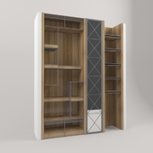 iron wood  Display cabinets