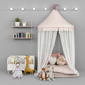 Палатка и декор для детской