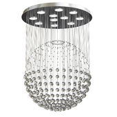 Contemporary Crystal Ball Chandelier