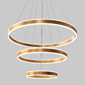 Luxury modern chandelier led ring