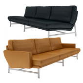 PL 103 leather sofa