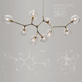 Branching bubble 9 lamp