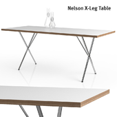 Nelson X-Leg Table