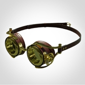 Steampunk goggles