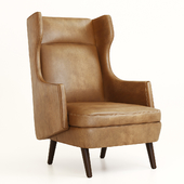Arteriors Budelli Wing chair