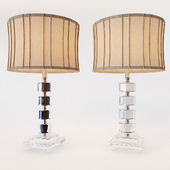 Langley Modern Classic Stacked Block Table Lamp