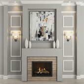 Fireplace and decor 18