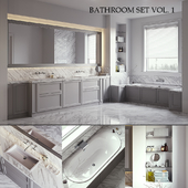 L&#39;ORIGINE Aeterna Bathroom set (vray GGX, corona PBR)