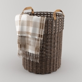Basket from Pottery Barn (ASTER WOVEN TOTE BASKET)