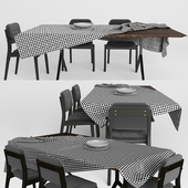 Capo Dining Chair  and table