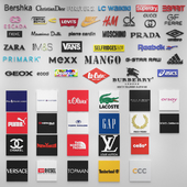 58 Fashion Brands Logos