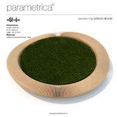 Параметрическая скамья "Parametrica Bench GI-6"