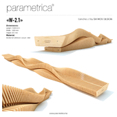 The parametric bench "Parametrica Bench W-2.1"